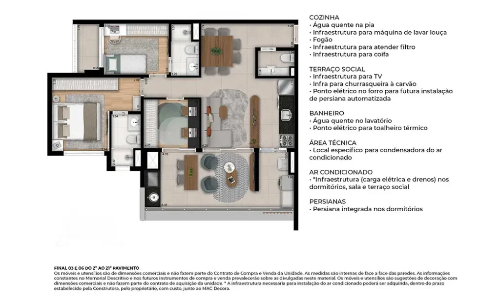 apartamento em são paulo Campo Belo